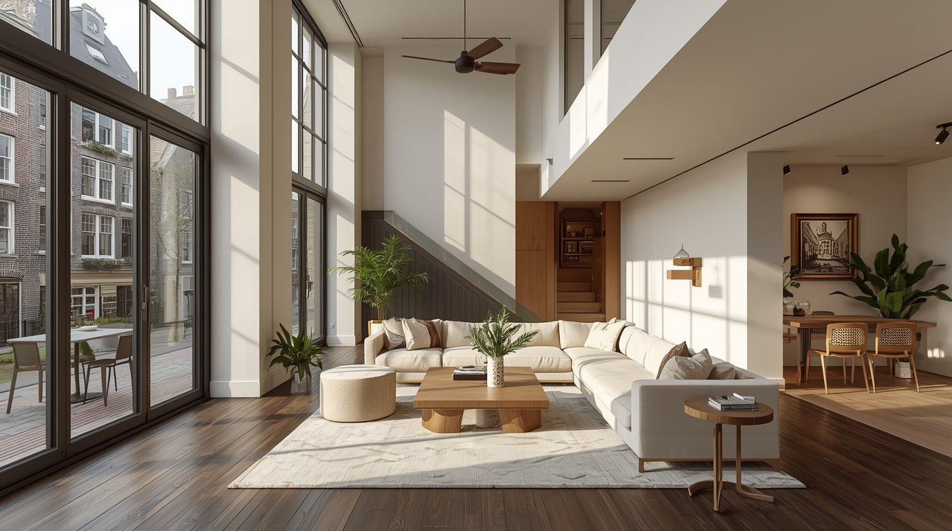 Wineselocalis Nordic design living room